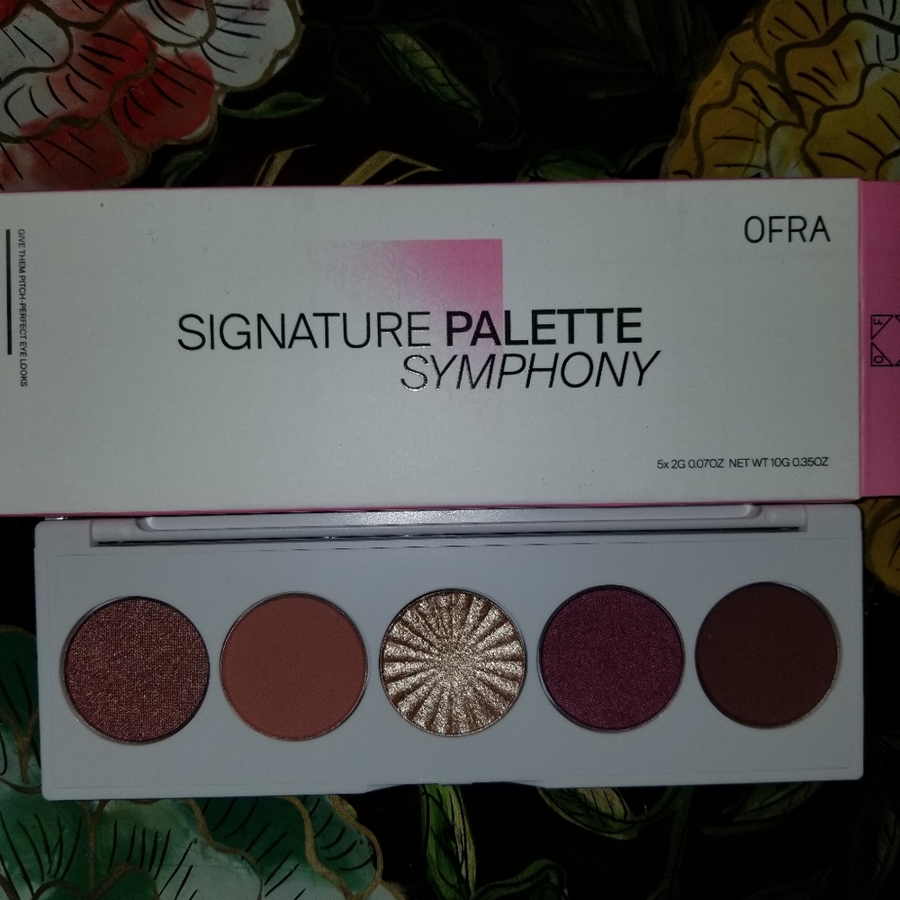 OFRA Signature Palette in Symphony 5 x 2g 0.07oz Net Wt 10g 0.35oz - Picture 2 of 5